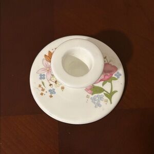 Wedgwood Meadow Sweet Bone China candle holder
